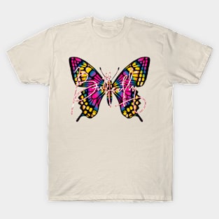 colorful butterfly T-Shirt